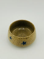 Chawan matcha GOZU en grès Saint-Amand, décor cobalt et émail Izara, fait main par Terresme — vue 10 sur 10.
