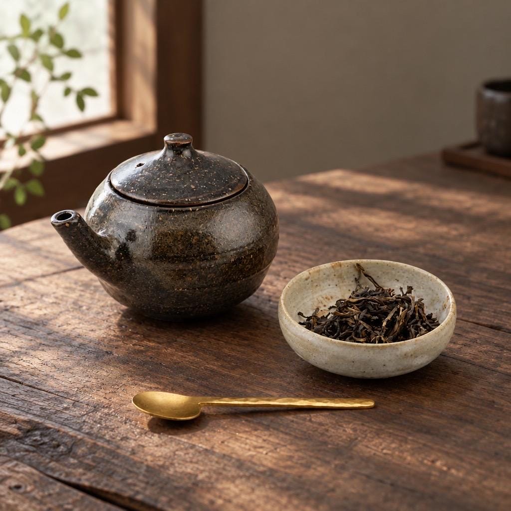 Coupelle porte-encens en grès rouge naturel de l’Estérel, céramique wabi-sabi faite main par Terres.me