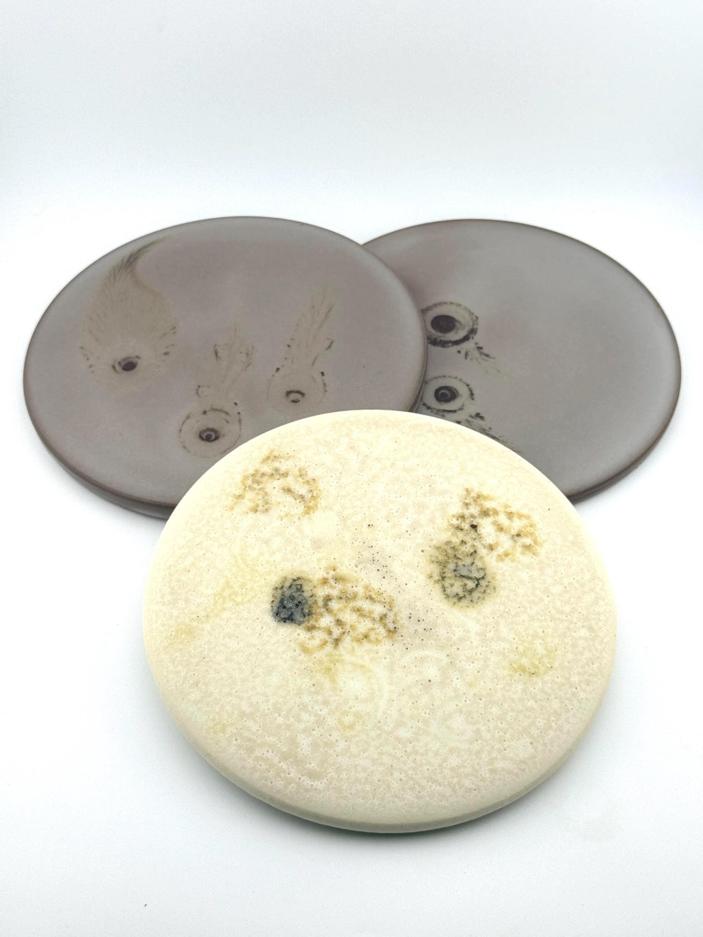 Dessous-de-plat MOON en céramique artisanale – photo 1