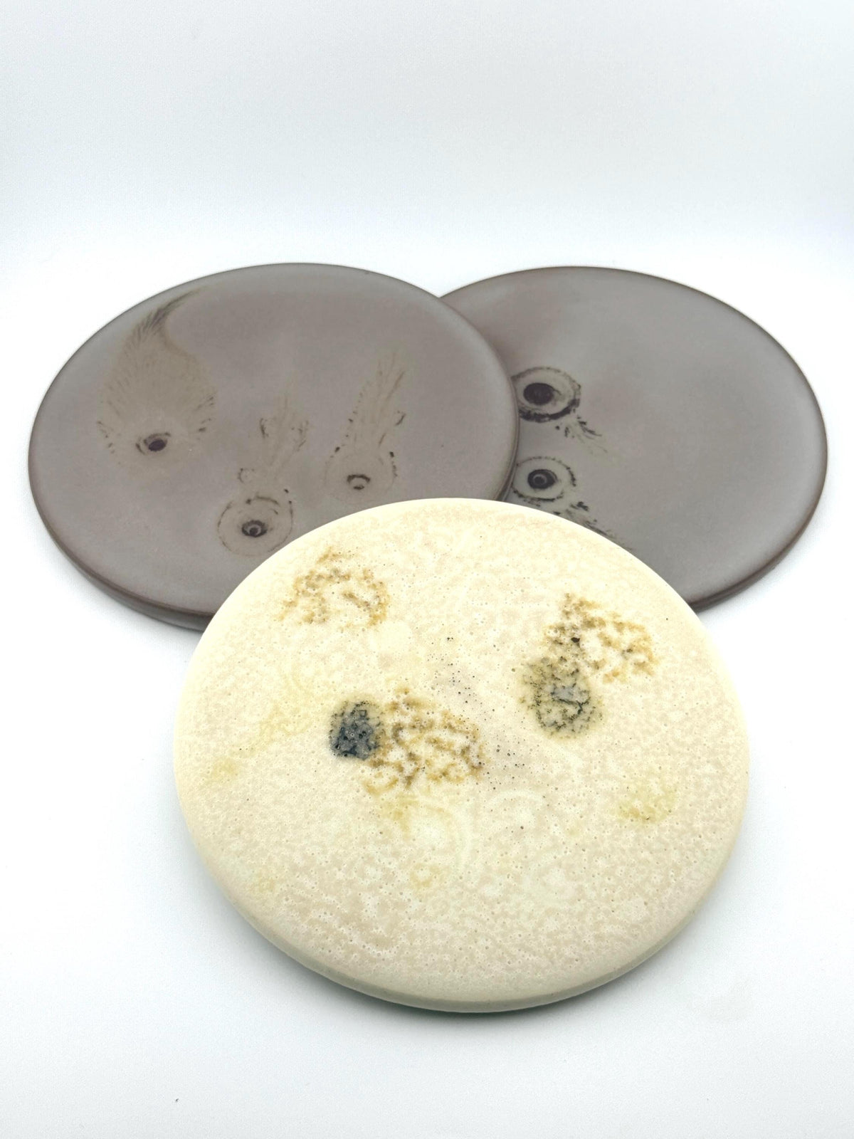 Dessous-de-plat MOON en céramique artisanale – photo 1