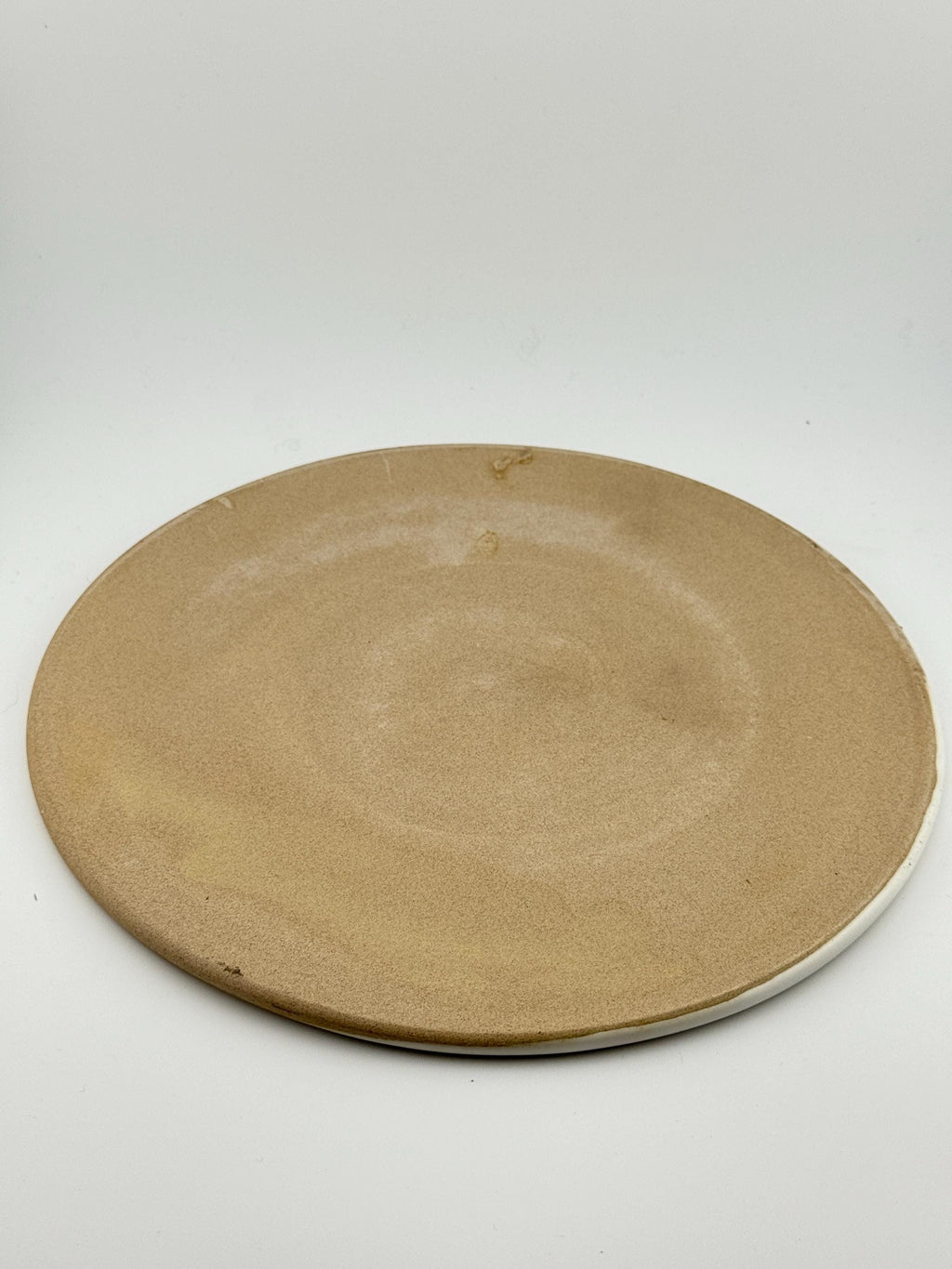 Dessous-de-plat Trace de Terre en grès caramel, décor gestuel – photo 9
