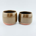 Duo de tasses espresso en grès – Terre de l’Estérel