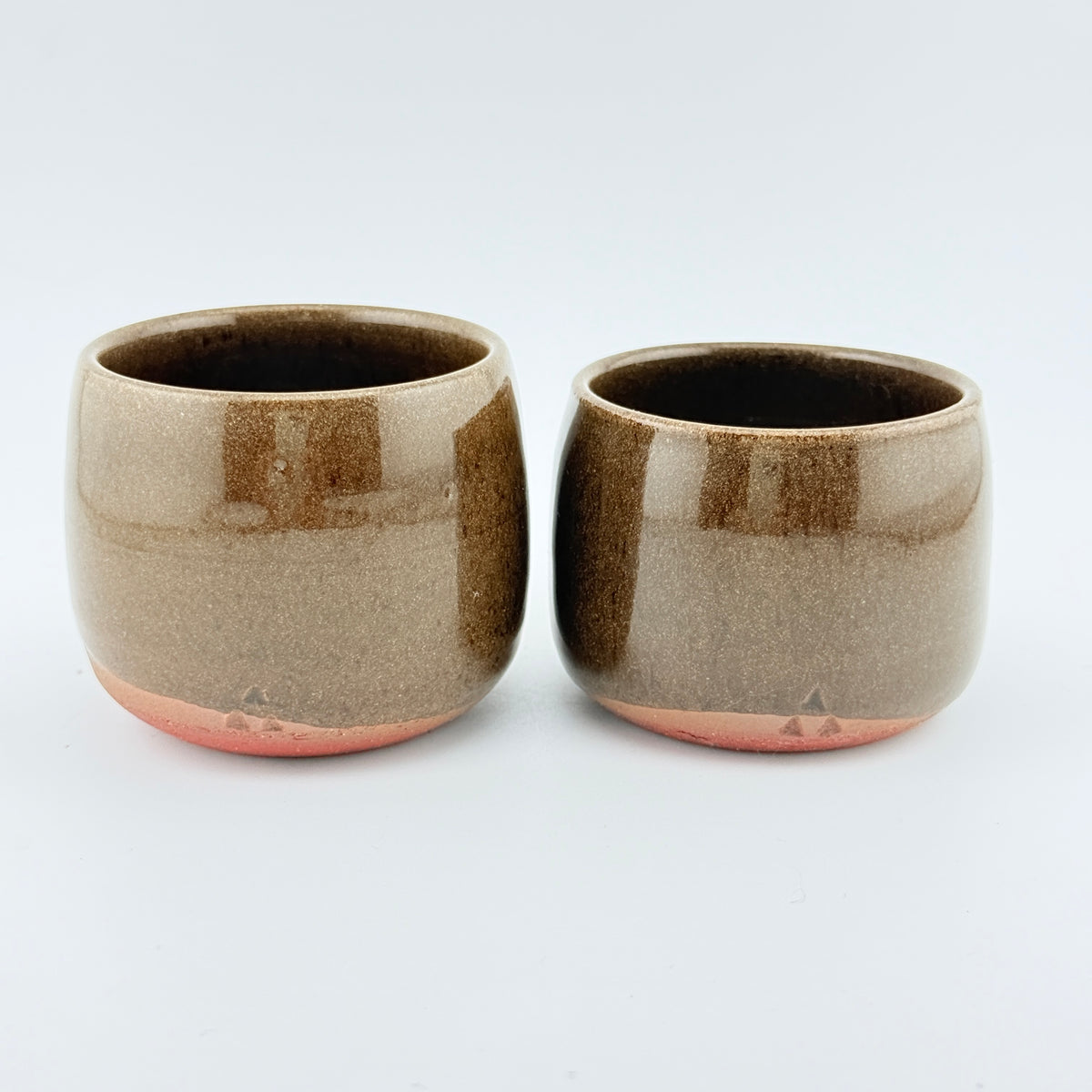 Duo de tasses espresso en grès – Terre de l’Estérel