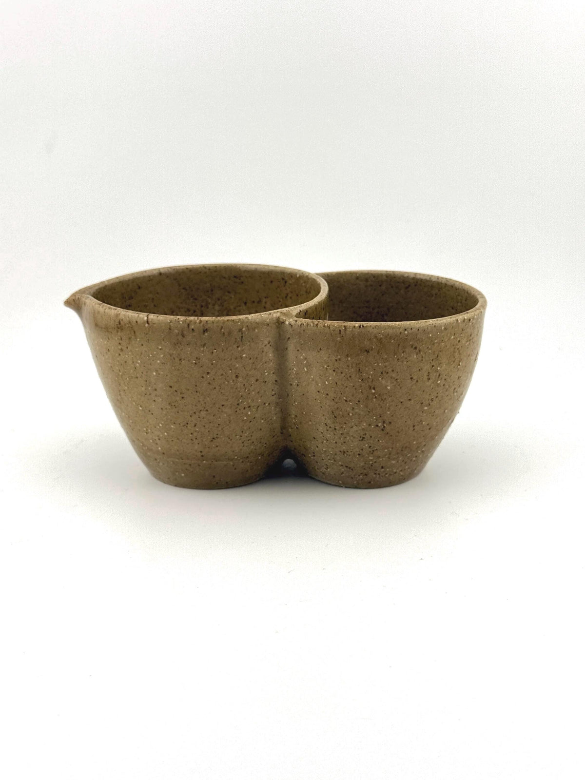 Katakuchi tisanière en grès émaillé Miel avec filtre intégré – Terres.me – vue 1