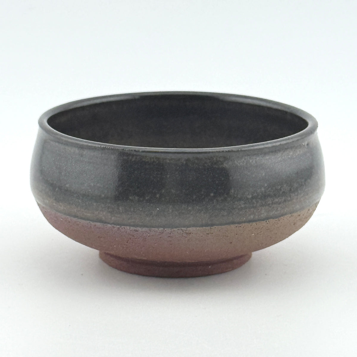 Mini-tasse en grès rouge de l’Estérel – Shino Açaï
