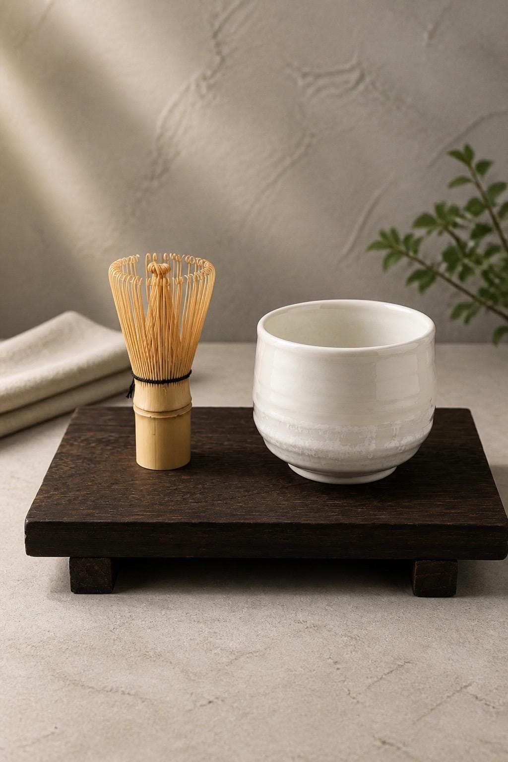Mug en porcelaine blanche à émail microcristallisé, vue 4 sur 10, céramique artisanale façonnée à la main par Terresme.