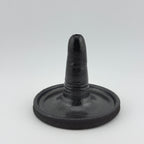 Porte-encens bâton « Rituel » en grès noir African Stone – Noir satiné