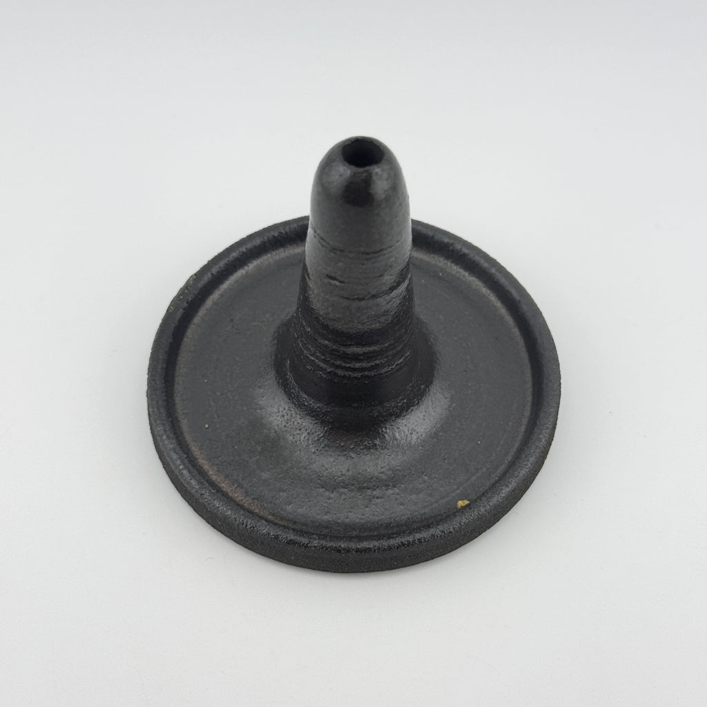 Porte-encens bâton « Rituel » en grès noir African Stone – Noir satiné