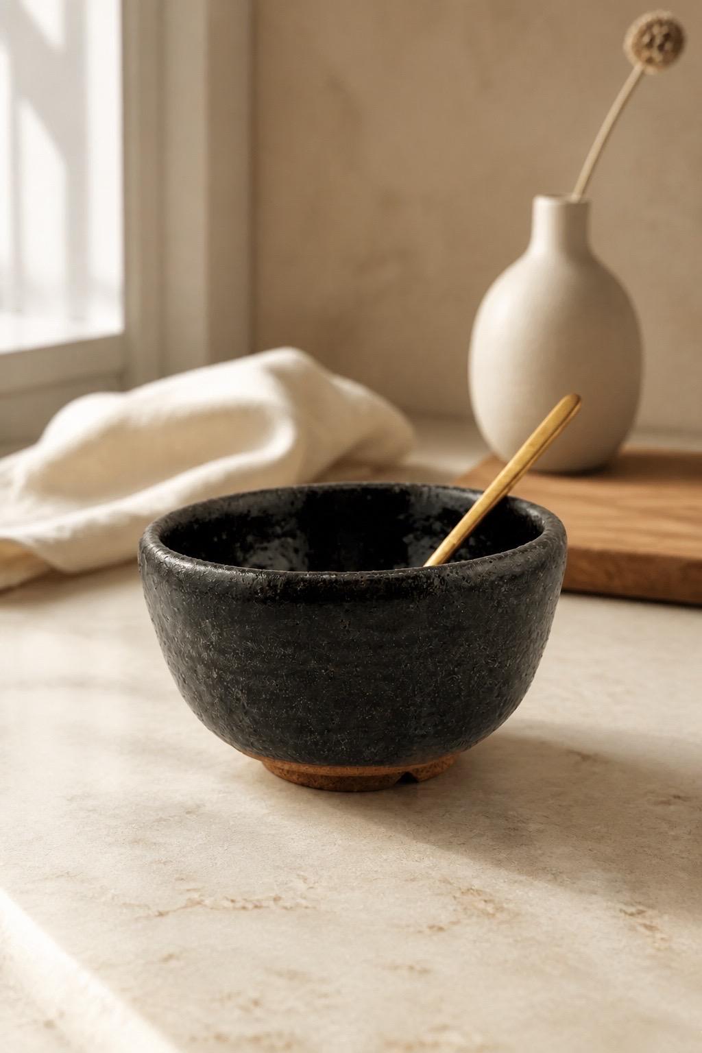 Tasse à café en grès rouge de récolte de l’Estérel, faite main par Terresme — vue 10 sur 10.