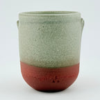 Duo de tasses à café en Grès rouge de récolte du massif de l’Esterel - Émail de Faïence- Wabi-Sabi