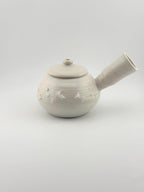 Théière SHIRO en grès porcelainique blanc satiné – Terres.me – vue 2